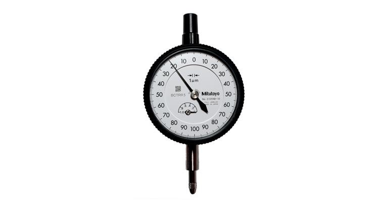 1001358851 Messuhr metrisch 1 mm, 0,001mm, mit Öse, edelsteingelagert 2109A-10