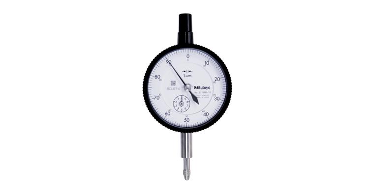 1001358852 Messuhr metrisch 1 mm, 0,001mm, mit Öse, edelsteingelagert 2110A-10