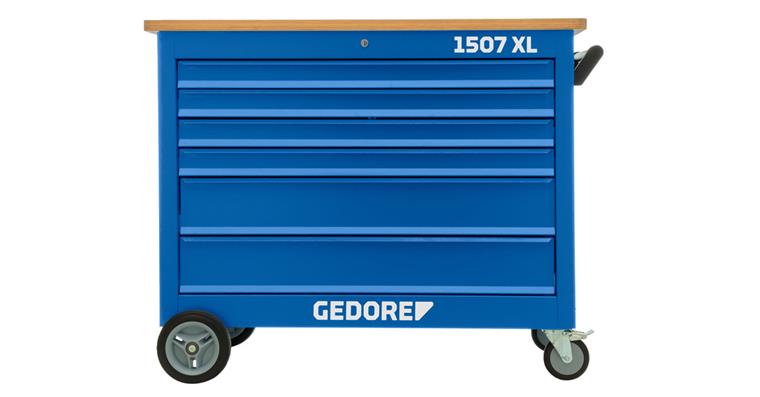 Rollwerkbank Modell 1507 XL, 6 Schubladen