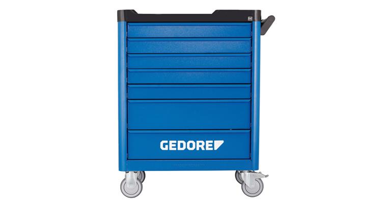 GEDORE tool trolley Workster SL-L with 7 drawers HxWxD 1045x785x510 mm