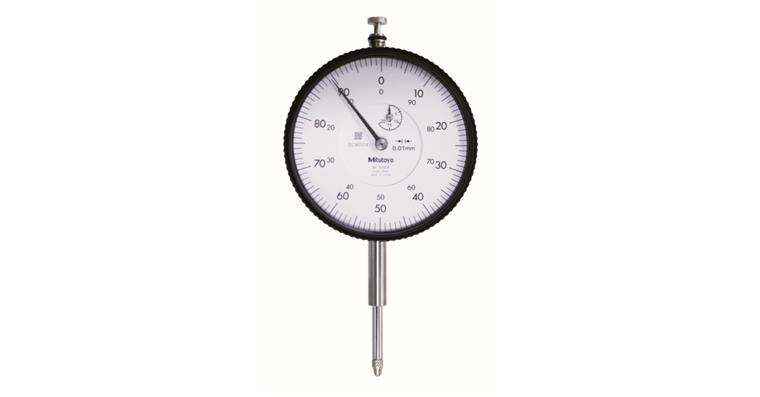 1001360351 Messuhr metrisch 20 mm, 0,01mm, mit Öse, gedämpfter Endpunkt