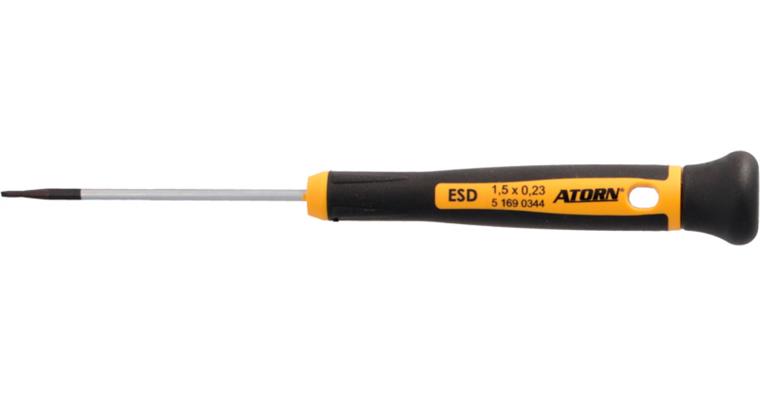 ATORN high-precision screwdriver, blade width 1.5 mm