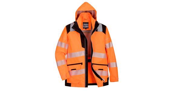 High-visibility jacket PW367 bright orange size M