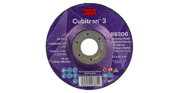 Schruppscheibe 3M™ Cubitron™ 3 36+ 115mm x 7mm