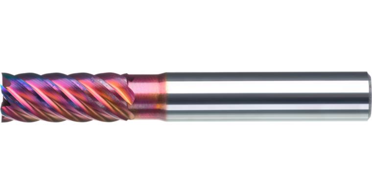 ATORN solid carbide multi-tooth mill, cutting edge dia. 16mm length 92mm type H