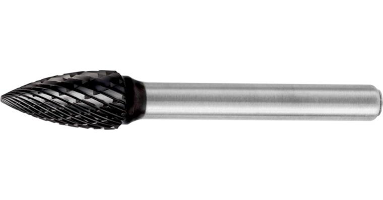 1044167106 ATORN carbide bur, 6 mm, SPG 1020.06 TIALN TC cut TITANIUM
