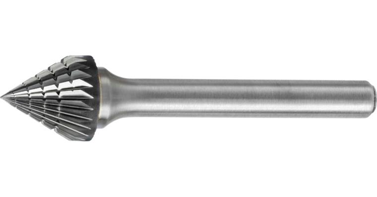 ATORN Hartmetall-Frässtift 6 mm KSJ 1514.06 Z6 HM Zahnung 6