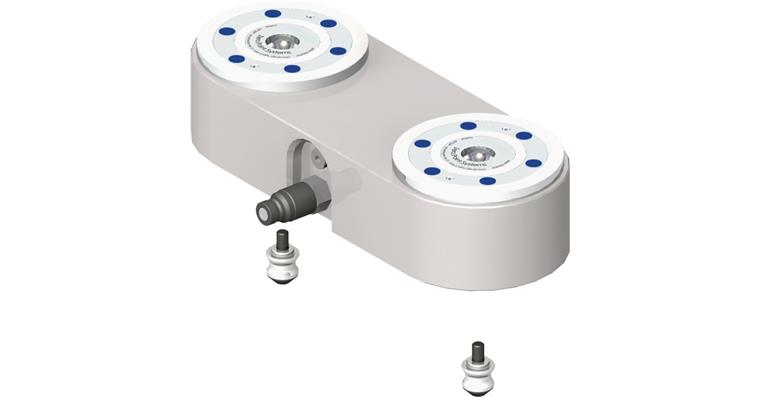 ATORN clamping bracket H= 70 mm 2-way K10.2