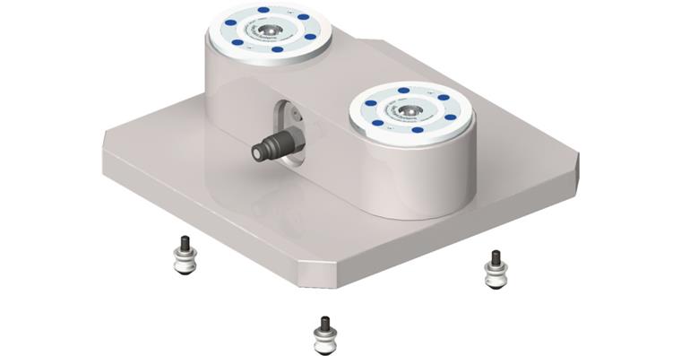 ATORN clamping bracket H= 110 mm 4-way K10.2