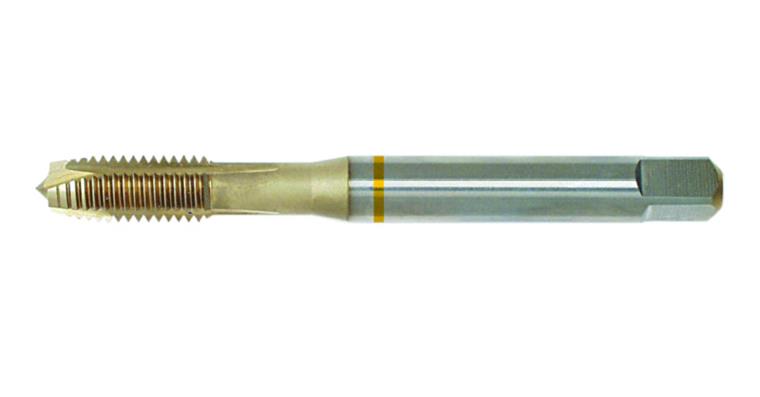 Through hole screw tap M DIN 376 shape B 3xD HSS-E-TiN for VA steels M16