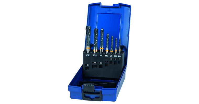 1014425300 Grundloch-Gewindebohrer-Satz 7teilig VA 3xD HSS-E/vaporisiert M 3 - M 12
