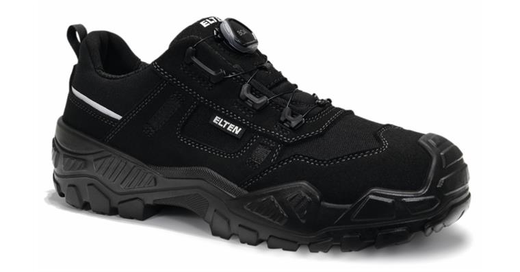 Sicherheits-Halbschuh MIKE Boa® black Low ESD S3S Gr.47 