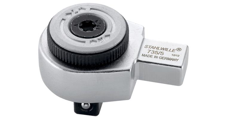 3/8 inch plugin reversible ratchet for torque wrench 9x12 mm