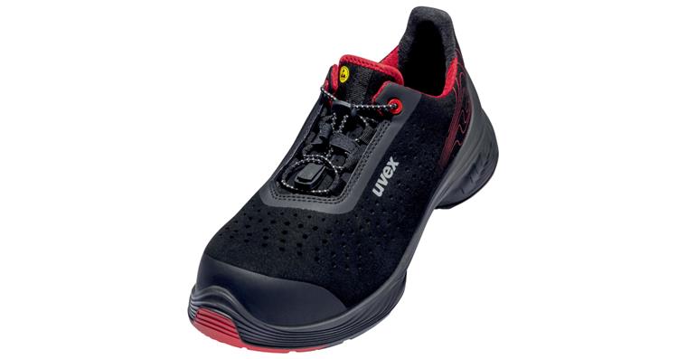 1005060592 Sicherheitshalbschuh G2 68372 schwarz/rot S1PL W11 Gr.46