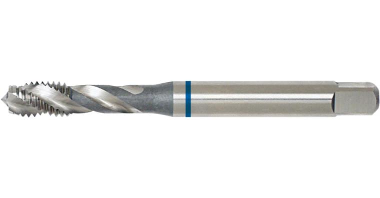 Blind hole screw tap M DIN 371 40° shape C 2.5xD PM to 1,400 N/mm2 M8