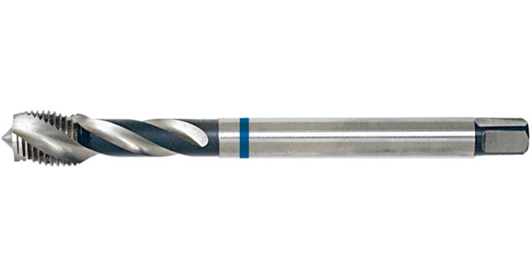 Blind hole screw tap MF DIN 374 40° shape C 2.5xD HSS-E MF8x1.00