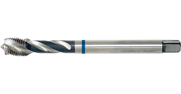Blind hole screw tap G DIN 5156 40° shape C 2.5xD HSS-E 3/4 inch