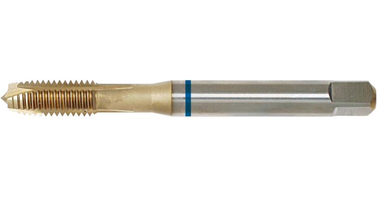 Through hole screw tap M DIN 376 shape B 3xD HSS-E-TiN M18