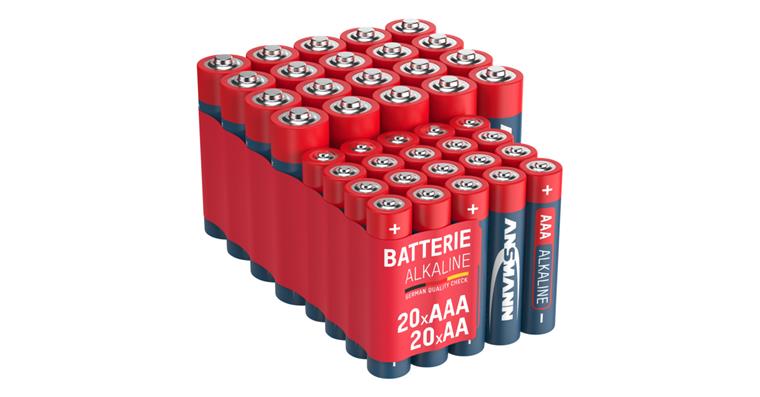 Alkaline Micro AAA/Mignon AA Pack = je 20 Stück