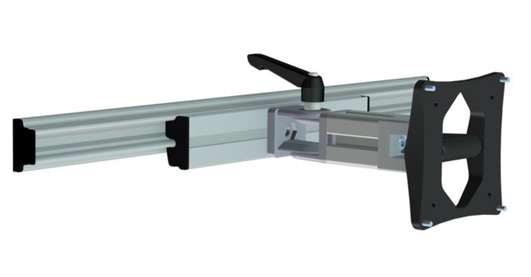 CLIP-O-FLEX Monitorhalter 200 passend für COF Halteschiene