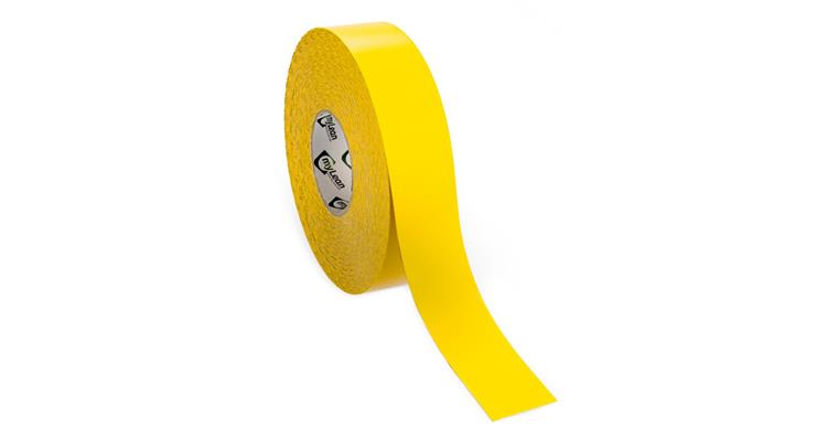 Bodenmarkierungsband Longlife gelb 5cm breit, 50m Rolle