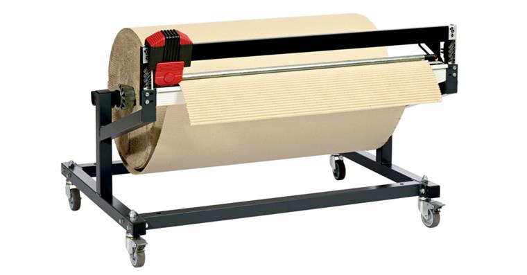 Untertisch-Schneidgerät mobil B1250xT880xH740mm max. Rollengewicht: 200kg