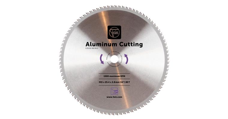 1092156201 Sägeblatt MKAS Alu, Kupfer, Messing Ø 355 mm Bohrung Ø 25,4 mm 80 Zähne