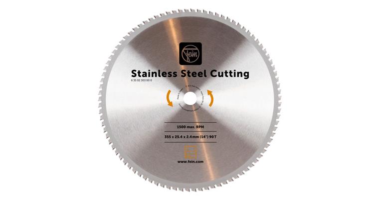 1092156202 Sägeblatt MKAS Edelstahl Ø 355 mm Bohrung Ø 25,4 mm 100 Zähne