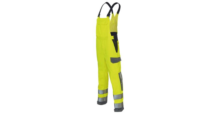 Latzhose PROTECTIQ High Vis arc2 gelb/anthrazit Gr. 28