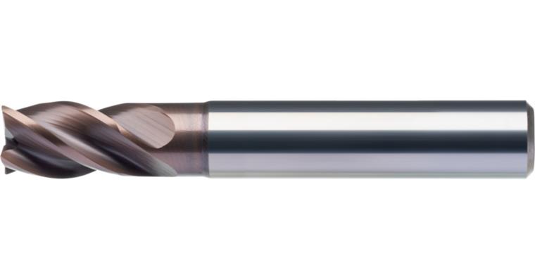 ATORN HPC drill and plunge mill, 4x8x15x54, T4, HA shank, ULTRA-coated