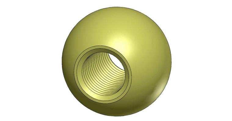 BALL NOZZLE D= 8 MM A= 7 MM INNER-M05