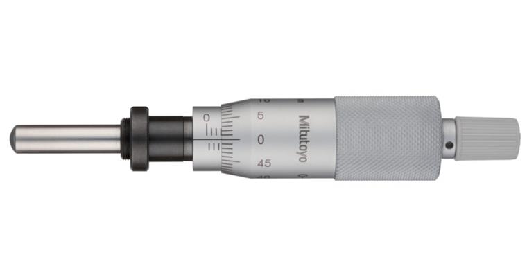 Einbaumessschraube 0-25mm sphärisch (SR 4) mit Klemmmutter