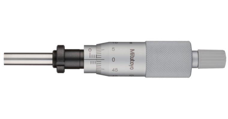 Einbaumessschraube 0-25mm flach mit Klemmmutter L=67 mm