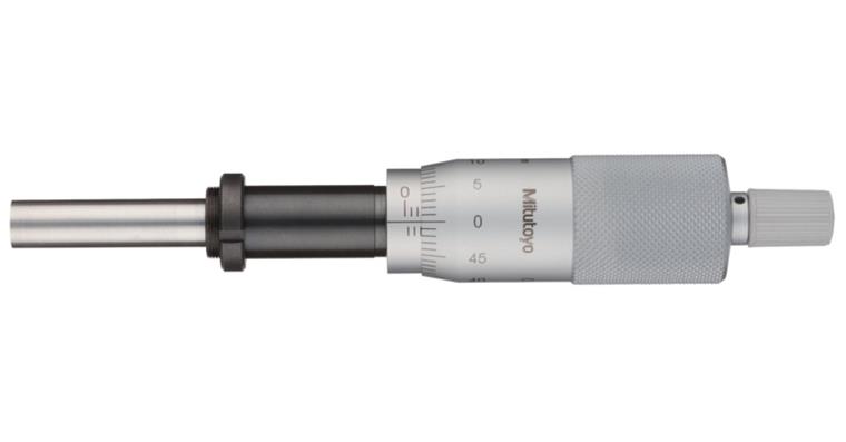 Einbaumessschraube 0-25mm flach mit Klemmmutter L=70 mm