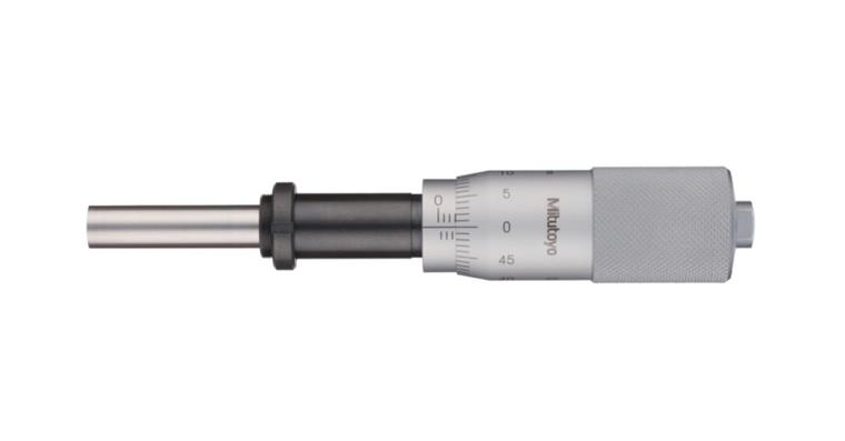 Einbaumessschraube 0-25mm flach mit Klemmmutter L=56.5 mm