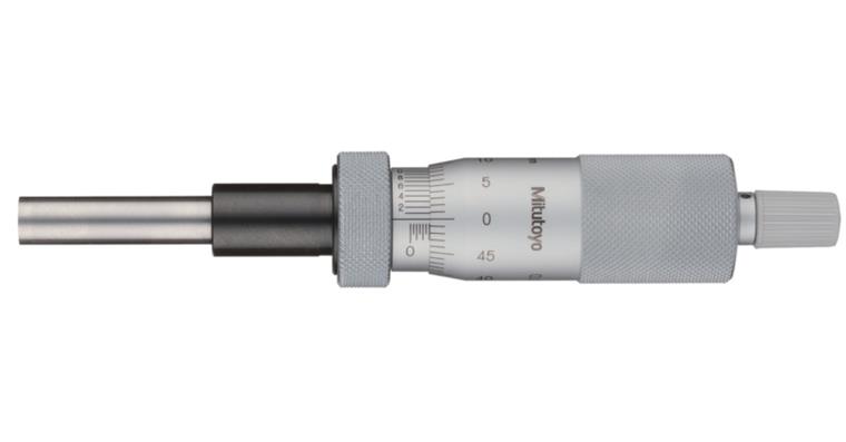 Einbaumessschraube 0-25mm flach ohne Klemmmutter 0,001 mm