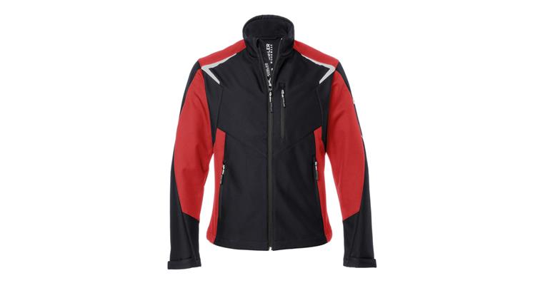 Ultrashell Jacke BODYFORCE schwarz/mittelrot Gr.S