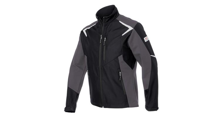 Softshell-Jacke BODYFORCE schwarz/anthrazit Gr. XXL