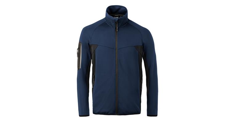 Stretchjacke AthletiQ dunkelblau/schwarz Gr.XXL