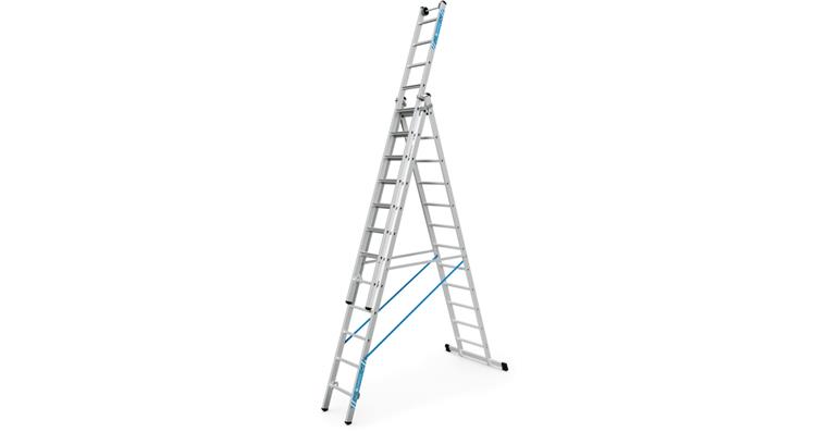 Stufen-Mehrzweckleiter 3x12 Sprossen Skymaster Plus X 3-teilig