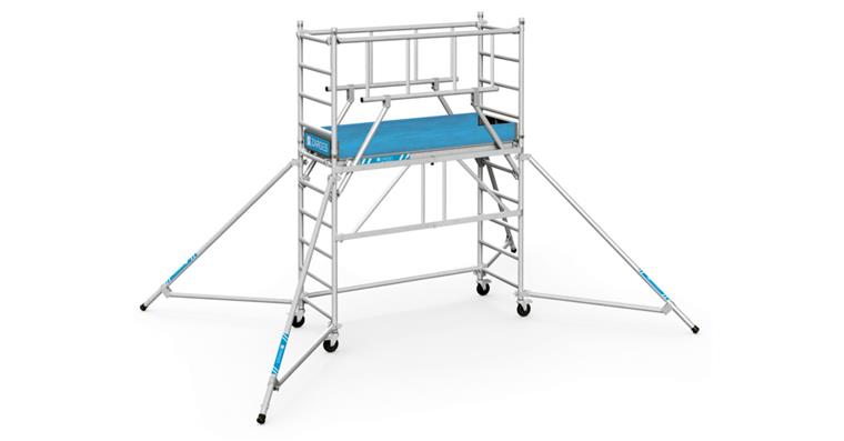 PaxTower S-Plus 1T Plattformhöhe 1,55m Plattform 0,72x1,80m Arbeitshöhe 3,55m