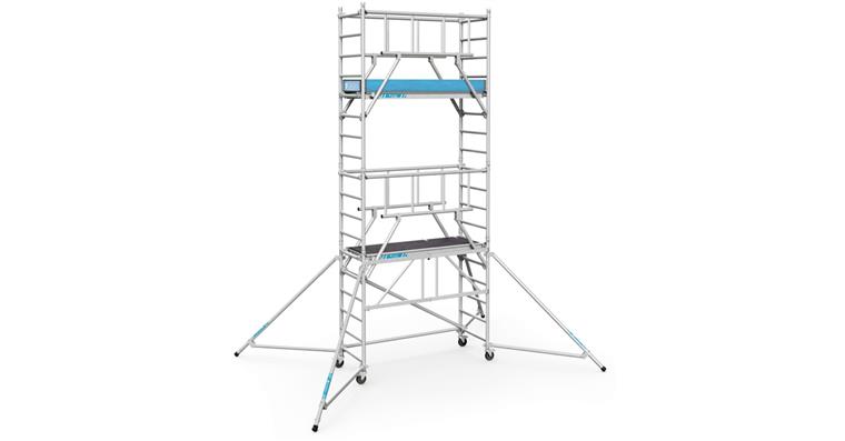 PaxTower S-Plus 1T Plattformhöhe 3,55m Plattform 0,72x1,80m Arbeitshöhe 5,55m