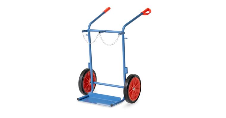 1081315203 Steel bottle trolley for 2x40-50 litre bottles dia. 204-229 mm