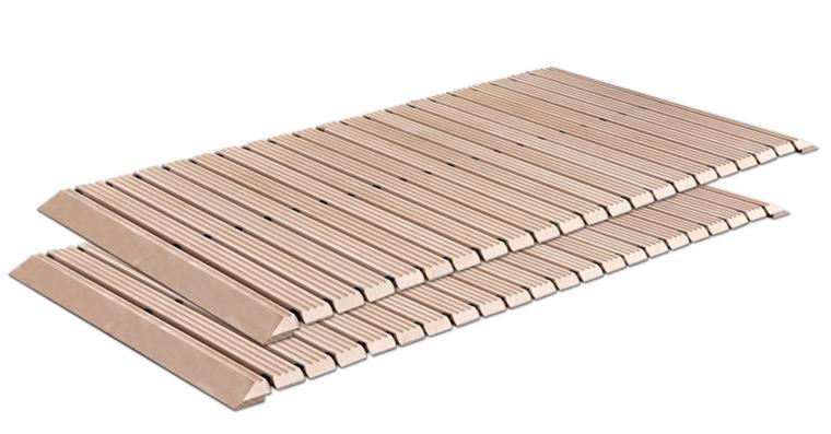LIZZARD Sicherheits-Holzlaufrost 1500x800x35 mm 2er-Set