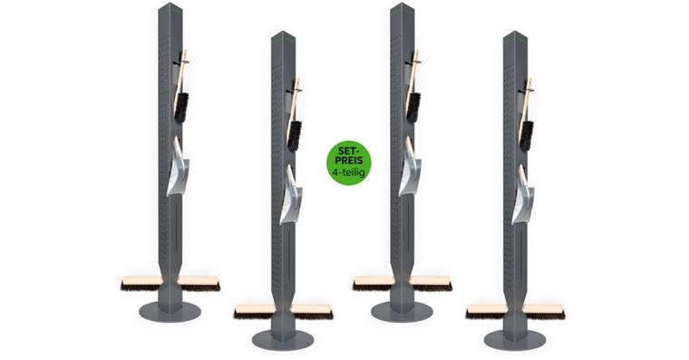 LIZZARD Reinigungsstation Clean Tower 4er-Set
