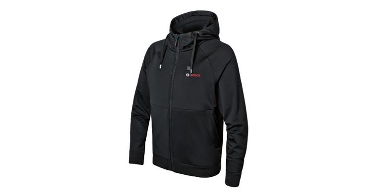 Beheizbarer Hoodie GHH schwarz Gr.L