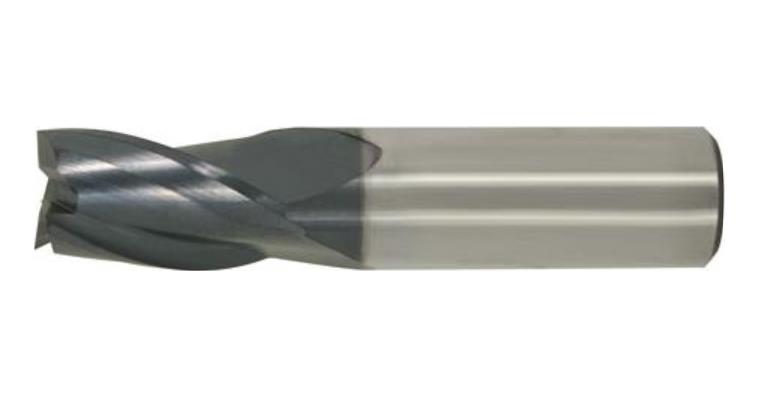 1016935060 VHM-Bohrnutenfräser kurz TiAlN-beschichtet 30° Z3 HA-Schaft 6 mm