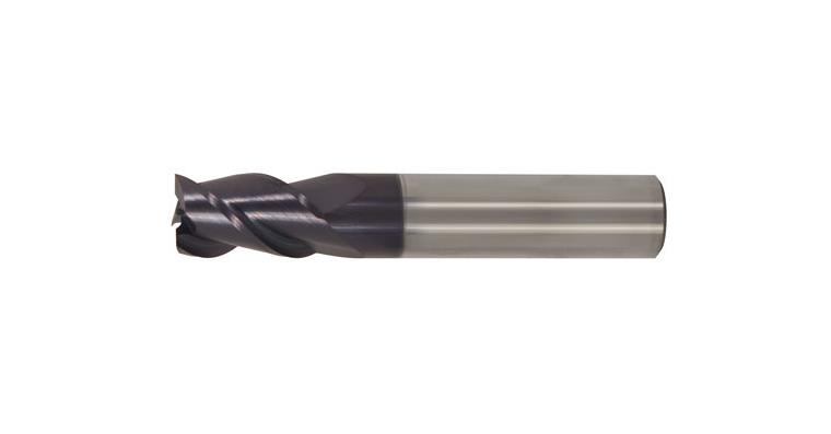 1016937160 VHM-Bohrnutenfräser lang TiAlN-beschichtet 45° Z3 HA-Schaft 16 mm