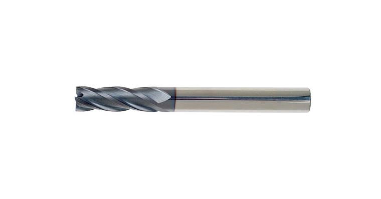 1016943100 VHM-Bohrnutenfräser lang TiAlN-beschichtet 30° Z4 HA-Schaft 10 mm