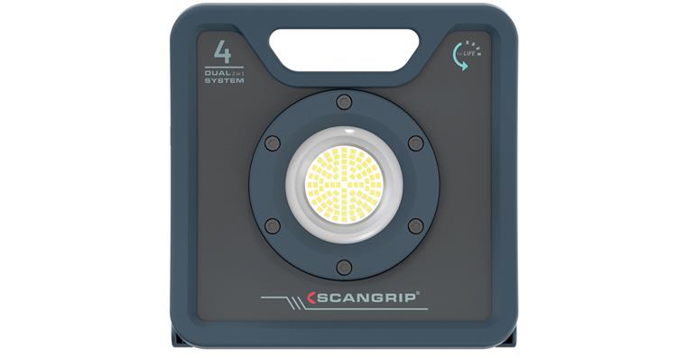 Langlebige Akku-Arbeitsleuchte NOVA 4 C+R for LIFE mit 4000 Lumen